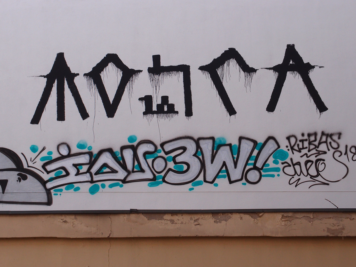 fotos de pixação em Berlim 2018/19